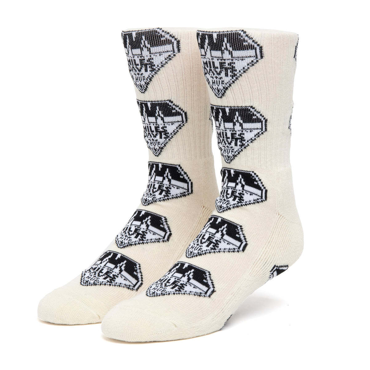HUF Davis In Concert Socks Cream 靴下 ソックス 送料無料