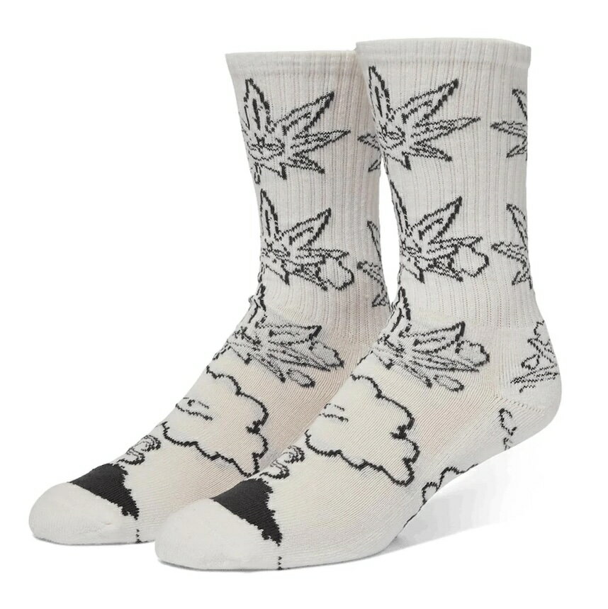 HUF Self Destruction Buddy Socks Linen 靴下 ソックス 送料無料