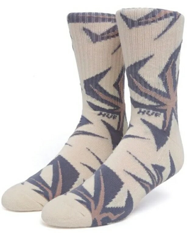 HUF Funny Feeling Crew Socks Natural 靴下 ソックス 送料無料