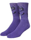 HUF Green Nuggets Crew Socks Purple 靴下 ソックス 送料無料(4)