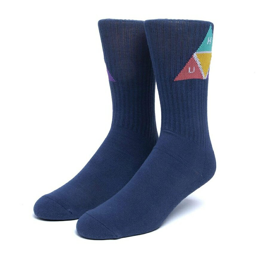 HUF Prism Socks French Navy 靴下 ソックス 送料無料