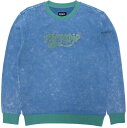 Ripndip Ripntail Crewneck Blue Mineral Wash L g[i[ 