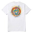 HUF Flashing Wheel TT T-Shirt White S Tシャツ 送料無料