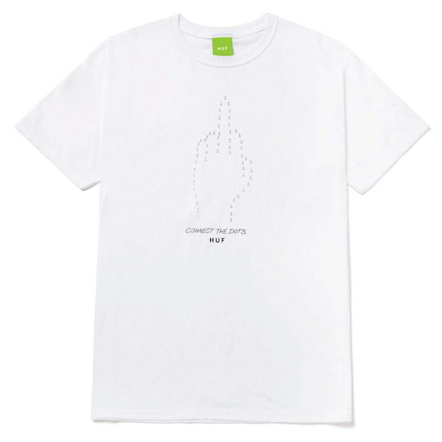 HUF Connect The Dots T-Shirt White L Tシャツ 送料無料