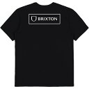 Brixton Alpha Block T-Shirt Black/White M Tシャツ 送料無料