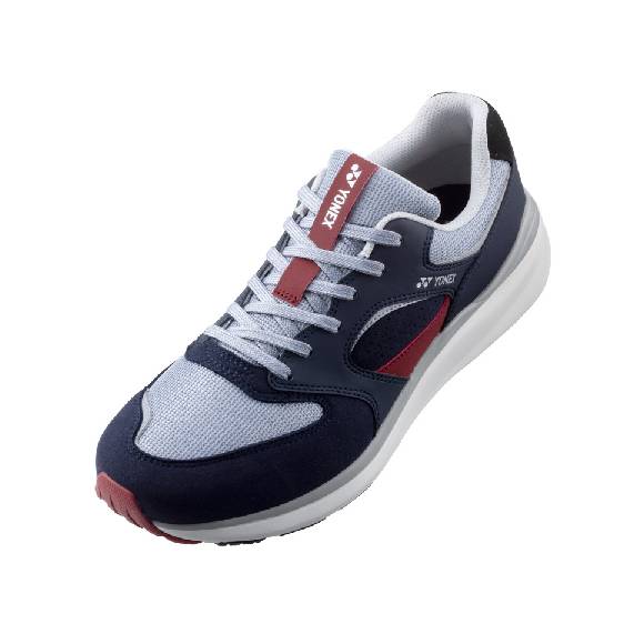 ヨネックス　ユニセックス　ウォーキングシューズ　パワークッション123　SHW123　097　ネイビー/レッド　男女兼用　3.5E