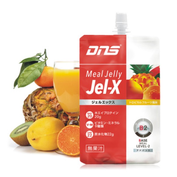 DNS Meal Jelly Jel-X ミールゼリー ジェルエックス トロピカルフルーツ風味 285g×6個入り