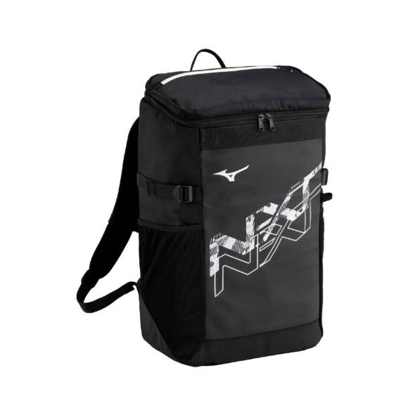 ミズノ　N-XTバックパック　33JDC000　95　ブラック×ホワイト　約30L