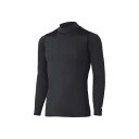 ゴールドウィン GOLDWIN C3Fit クーリングモックネックロングスリーブ COOL MOCK NECK L/S メンズ ブラック