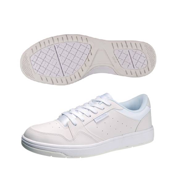 ウィンブルドン050　W/B050　KF74382　ホワイト/ホワイト　通学シューズ　シューズ　中学校　高校　3E