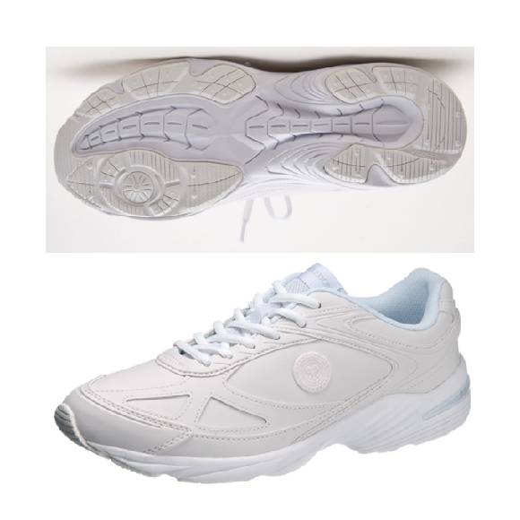 ウィンブルドン051　W/B051　KF74394　ホワイトスムース　通学シューズ　シューズ　中学校　高校　3E