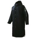 ニシ スポーツ ウォームアップコート 2811A426 07 ブラック OS 身丈約116.5cm 胸周り約142cm