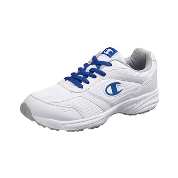 チャンピオン　通学シューズ　SC101　KD78835 ホワイト/ブルー　スクール　グランド　運動靴　通学シュ..