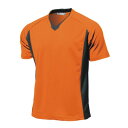 ウンドウ　wundou　ベーシックサッカーシャツ　ジュニアサイズ　P1910-15　オレンジ サッカー