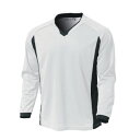 ウンドウ wundou ベーシックロングスリーブサッカーシャツ P1930-00 ホワイト サッカー