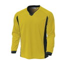 ウンドウ wundou ベーシックロングスリーブサッカーシャツ P1930-21 イエロー