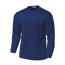 ウンドウ wundou ドライライト長袖Tシャツ P350-01 ネイビー(4)