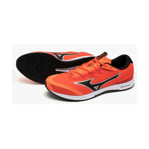 ミズノ ユニセックス レーシングシューズ デュエルソニック4 ランニング U1GD2570 06 レッド×ブラック ミズノ ユニセックス レーシングシューズ デュエルソニック4 ランニング U1GD2570 06 レッド×ブラック