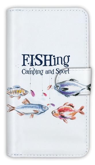 乐天商城 - [アングラーズケース] 【手帳型】フィッシング&キャンピング&スポーツ (商品コード： diary2015103008)