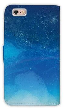 [アングラーズケース] 【手帳型】Starry Sky　星空 (商品コード： diary2015102940)