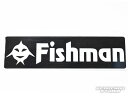 [Fishman/フィッシュマン] Fishicon Fishman ステッカー黒 (code:FM1266)