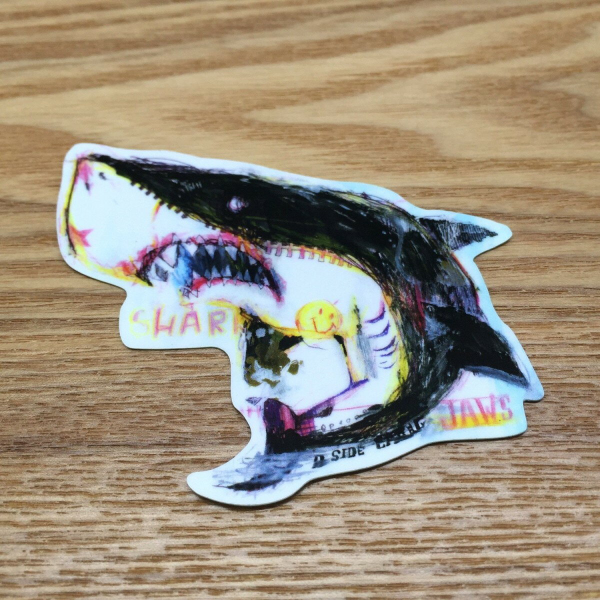 【B-SIDE LABEL/ビーサイドレーベル】シャーク（手書き風）　品番：BSL012のサムネイル