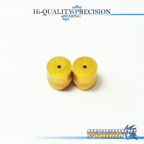 乐天商城 - 【ダイワ用】ハンドルノブキャップセット Mサイズ ゴールド（2個入り）