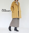 Boutique Ordinary ダブルフェイスPコート レディース フリーサイズ ミモザ ブティーク・オーディナリー BO25-210C Double Face P-Coat【送料無料】