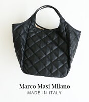 MARCO MASI MILANO｜2024年版「全天候型キルティングトートバッグ」最新ベージュ色のライナーでインテリジェントな印象の軽量デザイントート