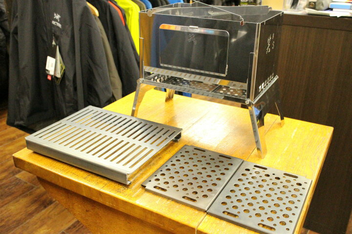 笑's コンパクト焚き火グリル A-4君 3点セット (A-4君本体・グリルプレート・ハードロストル) SHO-0009+SHO-0011+SHO-0026通販格安セール情報 楽天 通販