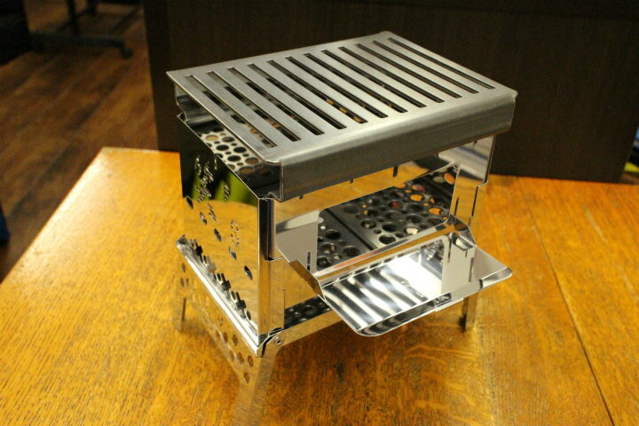 笑's コンパクト焚き火グリル B-6君 3点セット (B-6君本体・グリルプレート・ハードロストル) SHO-0004+SHO-0010+SHO-0025通販格安セール情報 楽天 通販