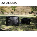 アノバ ANOBA ブリザードソフトクーラー 25L ブラック Blizzard Soft Cooler 25L キャンプ アウトドア クーラーボックス