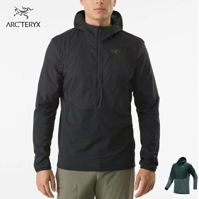 アークテリクス アウター メンズ アークテリクス ARC'TERYX デルタ ハイブリッド フーディ メンズ Delta Hybrid Hoody Ms アウトドア 登山 トレッキング フード付き ミッドレイヤー