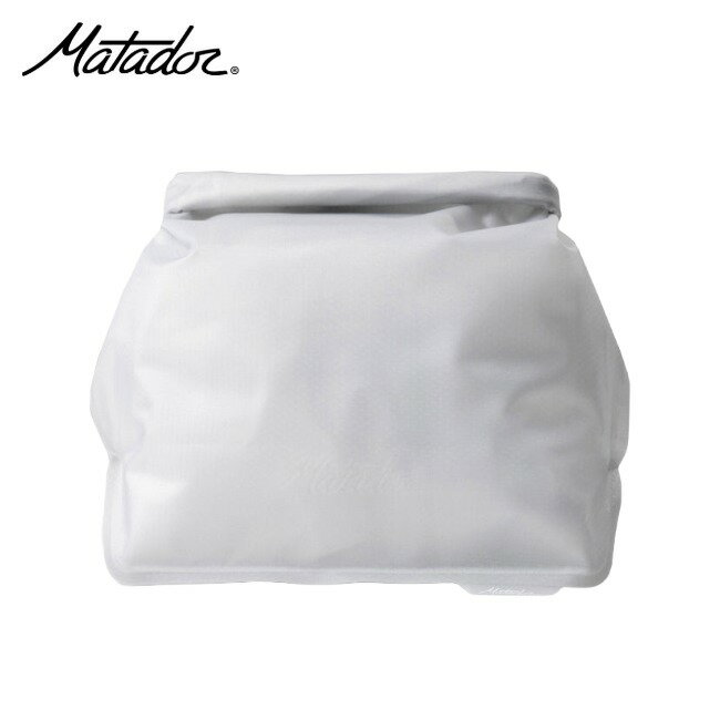 マタドール Matador フラットパックトイレトリーケース ホワイト アウトドア ポーチ 防水 キャンプ 旅..