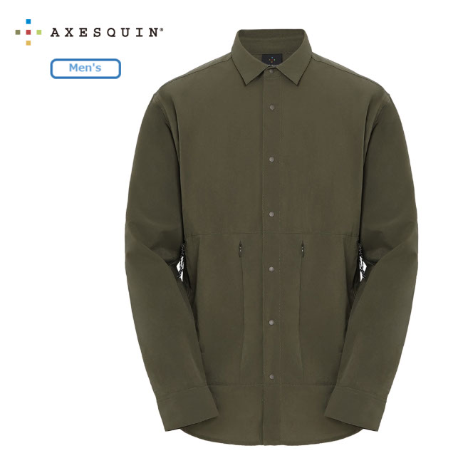 Rakuten - アクシーズクイン AXESQUIN ロングスリーブベンチレーションシャツ L/S VENTILATION SHIRT 2025 メッシュ 通気性 撥水 登山 ハイキング 011119