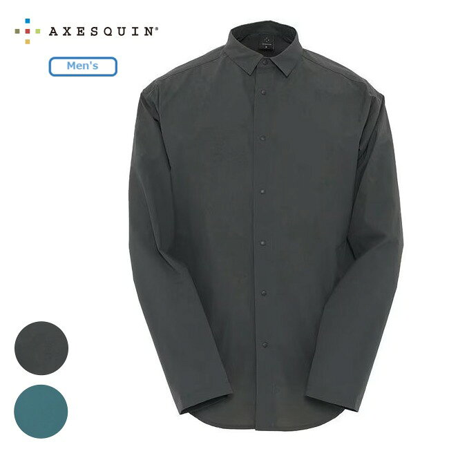 Rakuten - アクシーズクイン AXESQUIN ヒュッテシャツ Hutte Shirts 軽量 パッキング コンパクト 撥水 通気性 011134