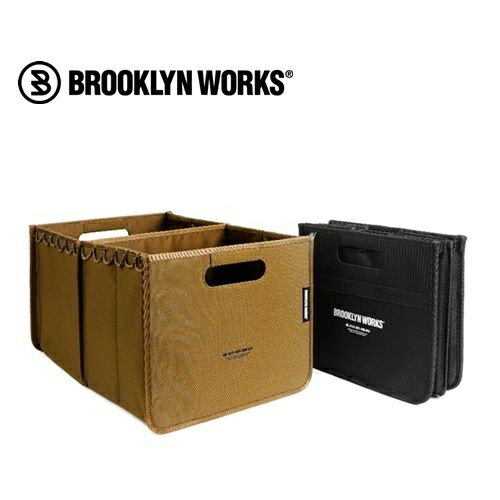 ubN[NX BROOKLYN WORKS ACCORDION BAG AEghA Lv [ obN BBQ ړI