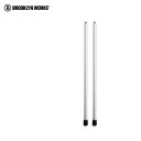 ブルックリンワークス BROOKLYN WORKS メタルプレート ロング (2本) METAL PLATE LEG LONG レッグ パーツ 0119-022...