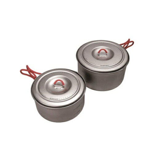 エバニュー EVERNEW Ti U.L. Pot 900 + 1300 アウトドア キャンプ 登山 トレッキン...