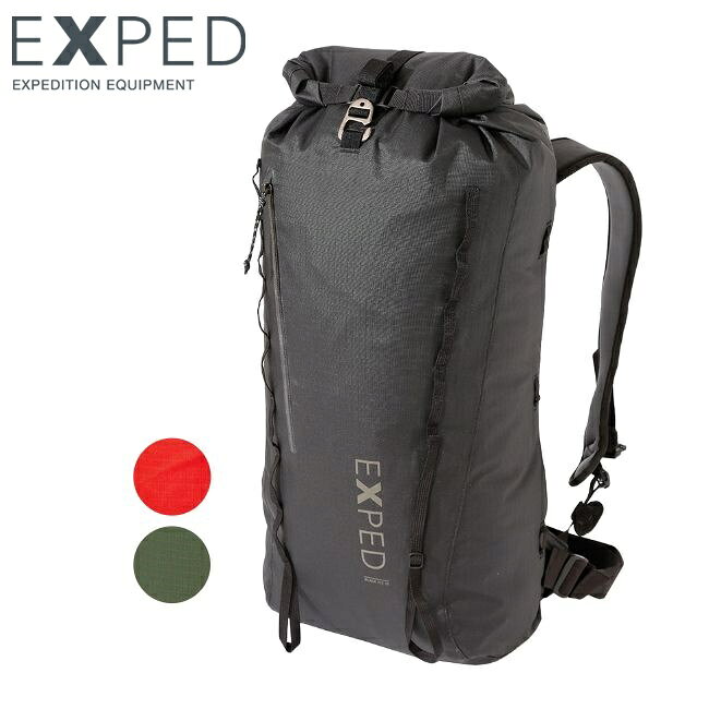 Rakuten - ＼10％OFF！〜5/14 23:59まで／ エクスペド EXPED Black Ice 30 M 防水 ロールトップ アウトドア 登山 アルパイン