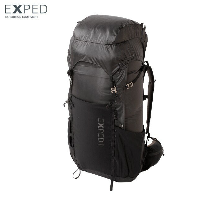 Rakuten - エクスペド EXPED サンダー70 Thunder 70 軽量 アルミニウム 速乾 バックパック ザック 撥水 リュック リュックサック 丈夫 大容量 大きめ 男女兼用 メンズ レディース パッキング 通気性 軽量 軽い 疲れにくい フィット感 長時間 ブラック ネイビー 収納 396504