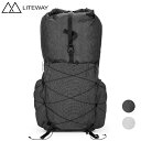 ライトウェイ LITEWAY ELEMENTUM PACK ULTRA 50L トレッキング ザック ロールトップ 耐水