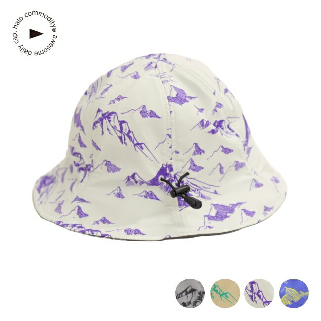 ハロコモディティ halo commodity サムヒルハット Some Hill Hat ハット 帽子 UVカット メッシュ h251-439