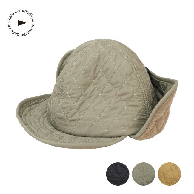 ハロコモディティ halo commodity フラッターフラップキャップ Flutter Flap Cap 耳当て 帽子 キャップ フリース 防寒 軽量 耐久性 h253-280
