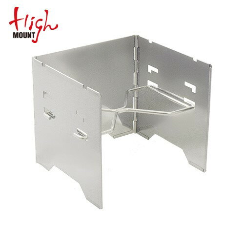 Rakuten - ＼20％OFF！〜5/14 23:59まで／ ハイマウント HIGHMOUNT グリルwithガード ラージ アウトドア キャンプ 折りたたみ かまど 風防付き