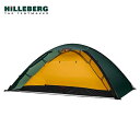 ヒルバーグ HILLEBERG ウナ グリーン UNNA Green 登山 全天候対応 オールシーズン テント 自立型 1人用 ソロ