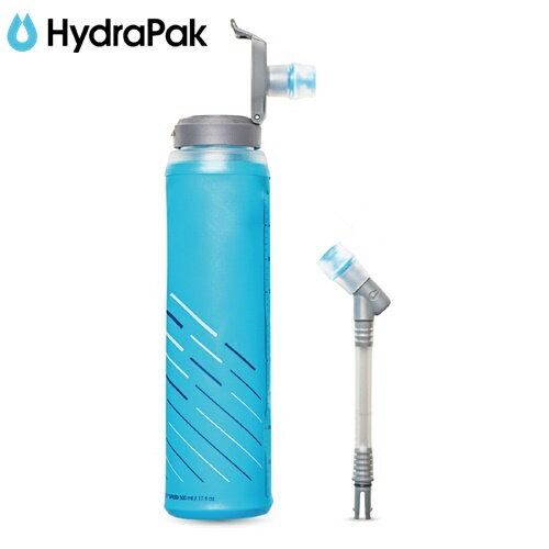 ハイドラパック HydraPak ウルトラフラスク スピード 500ml マリブブルー 水筒 ソフトボトル ボトル ハイドレーション AH154