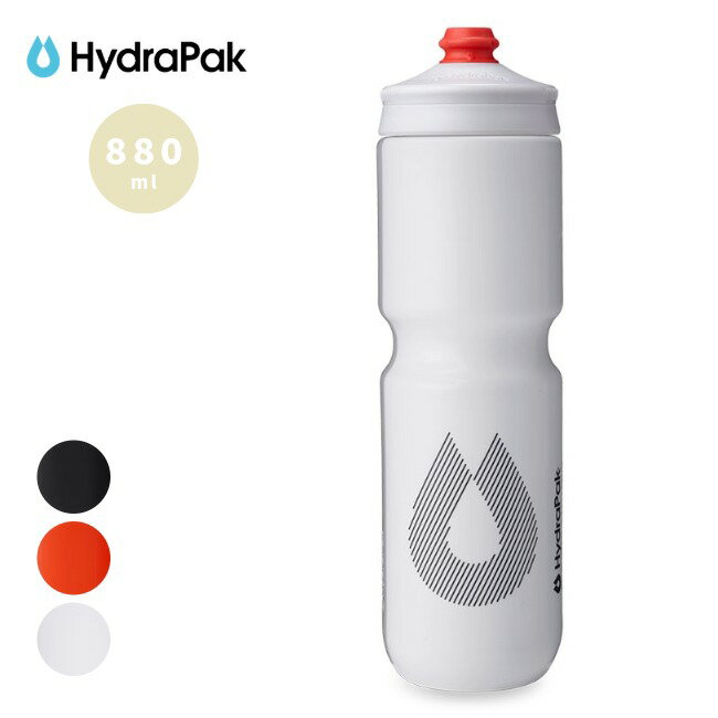 Rakuten - ハイドラパック Hydrapak ブレイカウェイ サージ 880ml (2P) ウォーターボトル 水筒 軽量 アウトドア 自転車 サイクリング トレイルランニング BG300