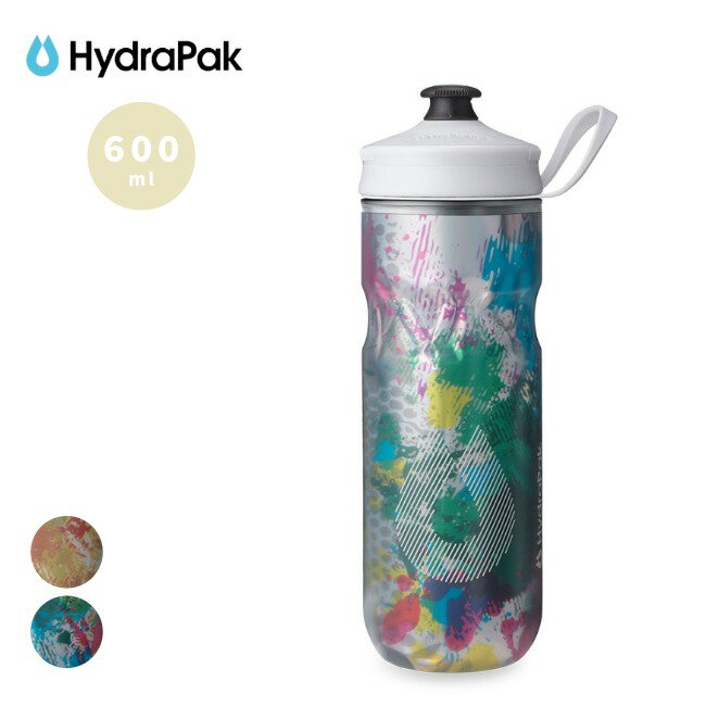 Rakuten - ハイドラパック Hydrapak ポーラー スポーツ スプラッシュ 600ml ウォーターボトル 水筒 軽量 アウトドア ランニング マラソン レース PS20D