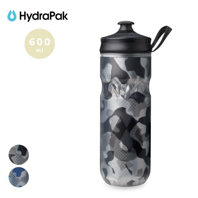 Rakuten - ハイドラパック Hydrapak ポーラー スポーツ コンテンダー 600ml ウォーターボトル 水筒 軽量 アウトドア ランニング マラソン レース PS20E